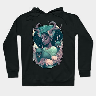 She of the Wild Goats Hoodie